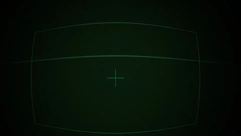 Green and white lines on screen. Stock Footage 335364662
