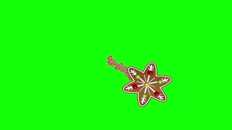Green and White Man and Flower and Screen Green Screen Vidéo 339332819