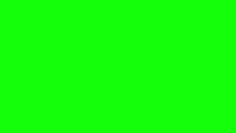 Green and White Man and Screen on Green Screen Background Horizontal 16:9 Video stock 339348761
