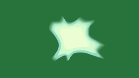 Green and White Star and Screen on Green Screen Vídeos de archivo 338043760