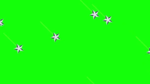 Green and White Star and Screen on Green Screen Background Horizontal 16:9 Vídeos de archivo 339331028