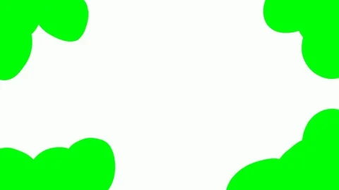Green and white transition background Animation, Green screen Stock Footage 105203099