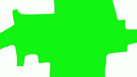 Green and white transition background Animation, Green screen Stock Footage 106738430
