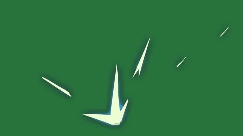 Green and White White Border White on Green Screen Видео 338043604