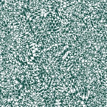 Green and write seamless pattern abstract background. Stock Illustration