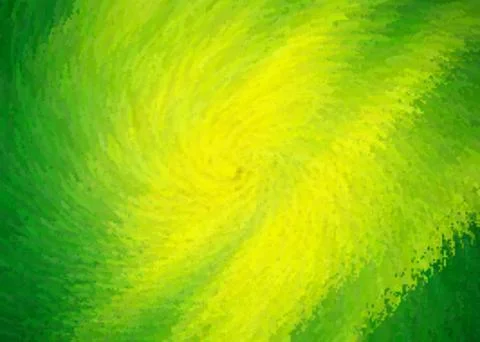 Green and yello Ilustração Stock