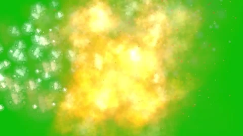 A green and yellow abstract image with white specks Vídeos de archivo 331103762