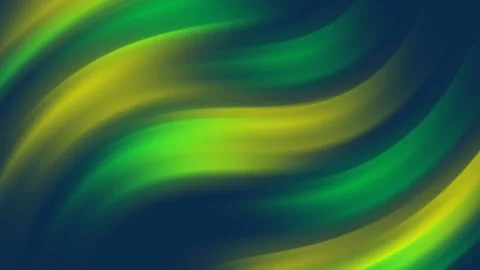 Green and Yellow Aurora Background HD Vidéo 223663471