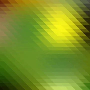 Green and yellow background of the segments. Stock Illustration