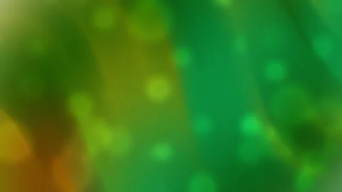 Green and yellow blurred background with light circles Stock Footage 292525237