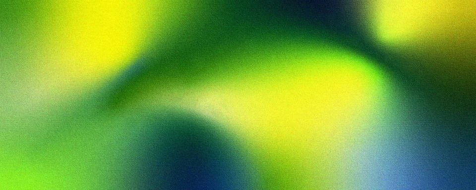 Green and Yellow Gradient Background with Grainy Texture Effect Stock Illustration