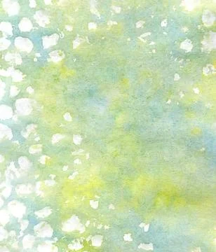Green and Yellow Painted Texture Stockillustratie