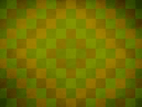 Green and Yellow Quilt Pattern Background which is Perfect for Slide Show Pre Stock Illustration