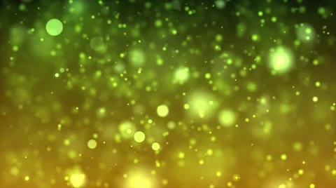 Green and yellow space - Motion video background loop HD Stock Footage 67507532