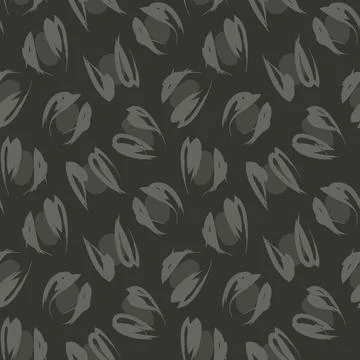 Green Animal Leopard Seamless Pattern Background Stock Illustration