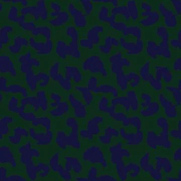 Green Animal Leopard Seamless Pattern Background Stock Illustration