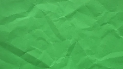 Green Animated Crumpled Paper Texture Background Loop Vídeo Stock 333965044
