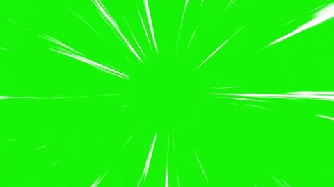Green Anime Speed Lines Background Animation for Manga and Fast Motion FX 스톡 동영상 312357020