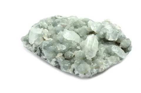 Green Apophyllite Stock Photos
