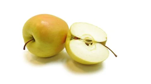 Green apple composition Stock Photos