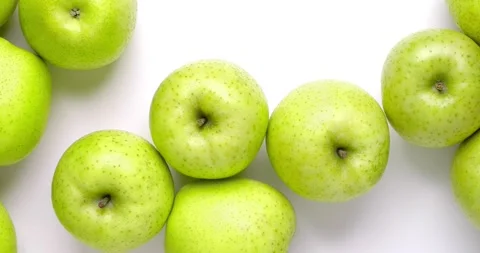Green apple Stock Footage 203865765