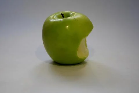 Green apple fruit Stock Photos