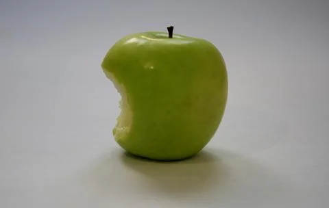 Green apple fruit Stock Photos