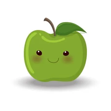 Green Apple Stock Illustration