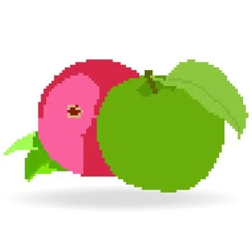 Green apple. Stock Illustration