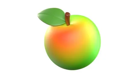 Green Apple Ilustración de archivo