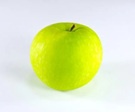 Green apple isolated Stock Photos