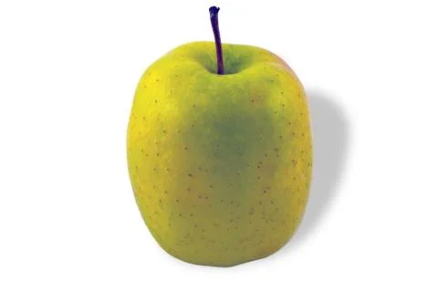 Green apple isolated Stock Photos