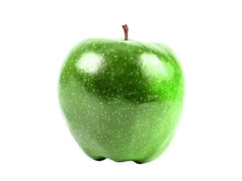 Green Apple Isolated Stock Photos