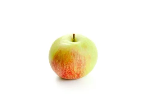 Green apple isolated on white background with clipping path.. Stock Photos