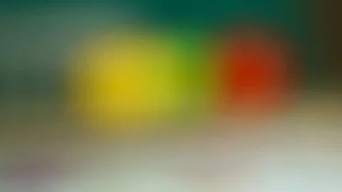 Green apple, lemon, tomato, Defocus from the foreground on chopping board 스톡 동영상 111564356