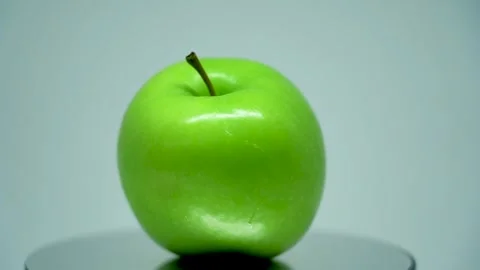 Green Apple or Granny Smith Apple footage Video stock 296487272