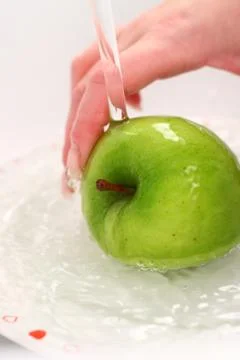 Green apple Stock Photos