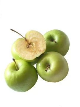 Green apple Stock Photos