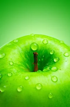 Green apple Stock Photos