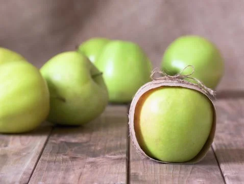 Green apple Foto stock