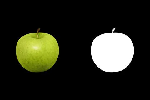 Green apple Stock Photos