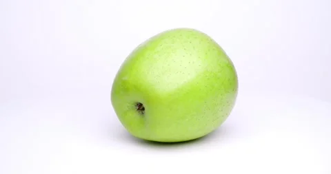 Green Apple turns Stock Footage 203865190