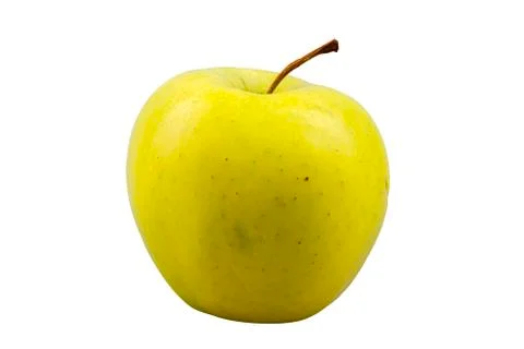 Green apple on a white background Stock-Fotos