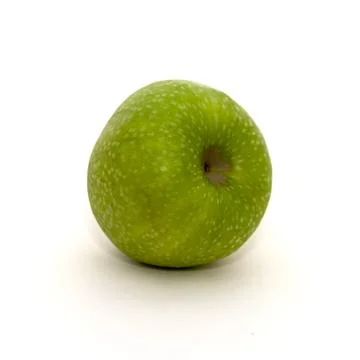 Green Apple on a white background Stock-Fotos