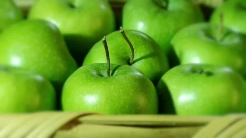 Green apples Stock Footage 106267073