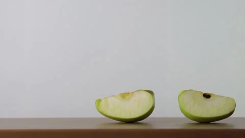 Green apples Stock Footage 142392981