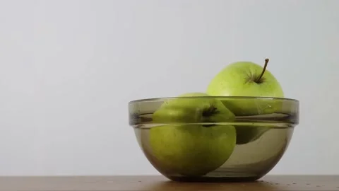 Green apples Stock Footage 142393015