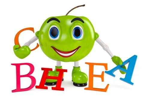 Green apples Stock-Illustration