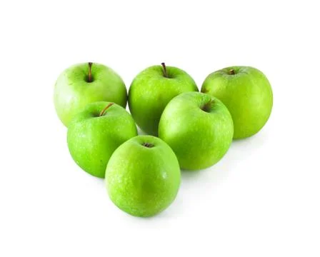 Green apples Stock Photos