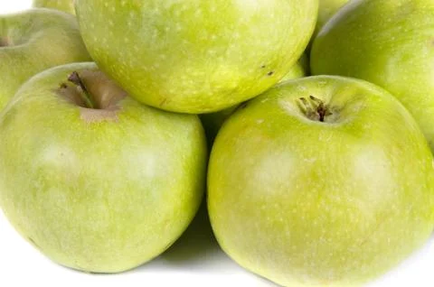 Green apples Stock Photos